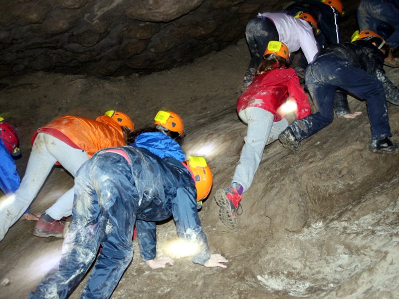Grotte der Spipola: Zurück vom Salon des Schlammes