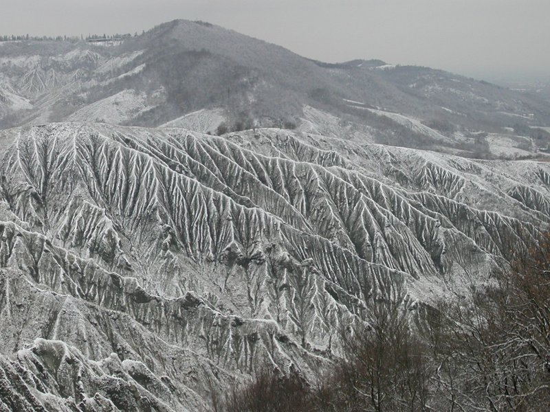 Badlands im Winter 2009