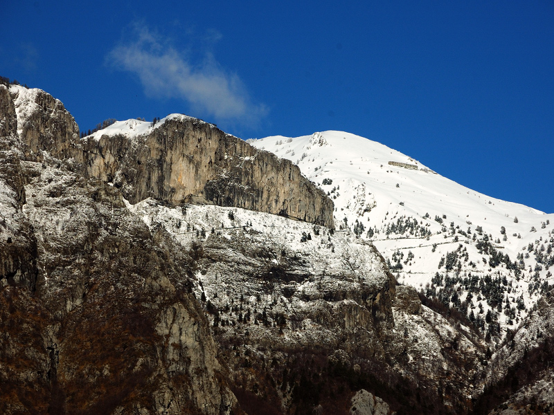 Panorama sul Monte Toraggio