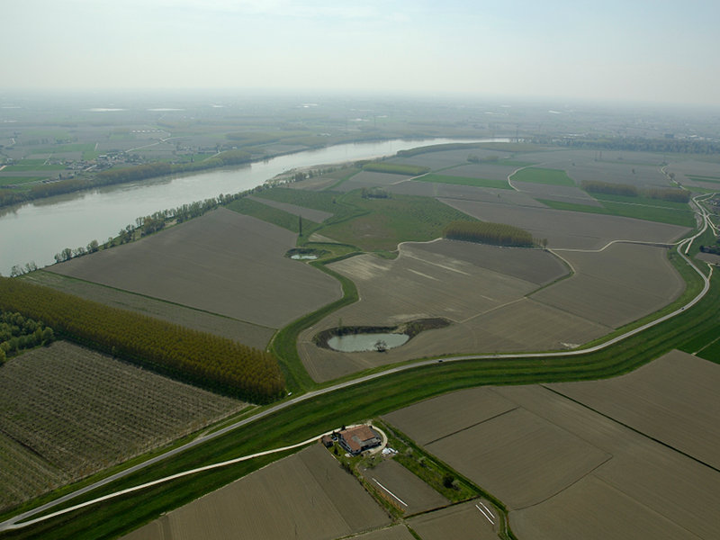 The wetlands of San Sebastiano's floodplains