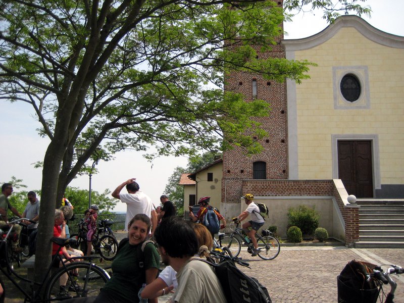 Cycling hike from Ciriä to Riserva della Vauda