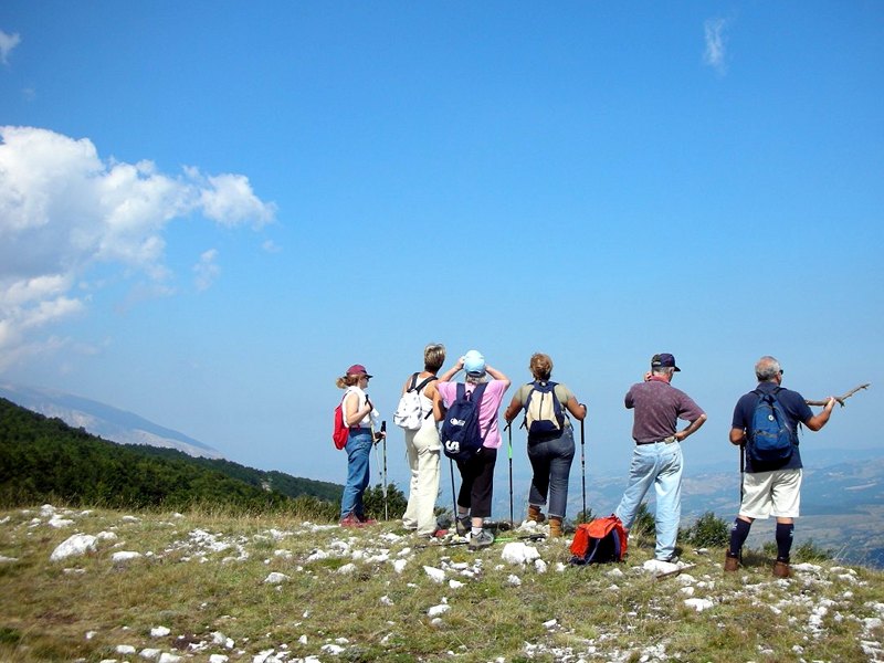 Hiking at Campitelli - Fondi di Jenne