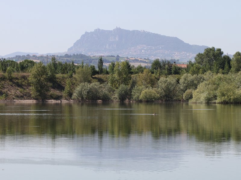 Lago sede della Garzaia