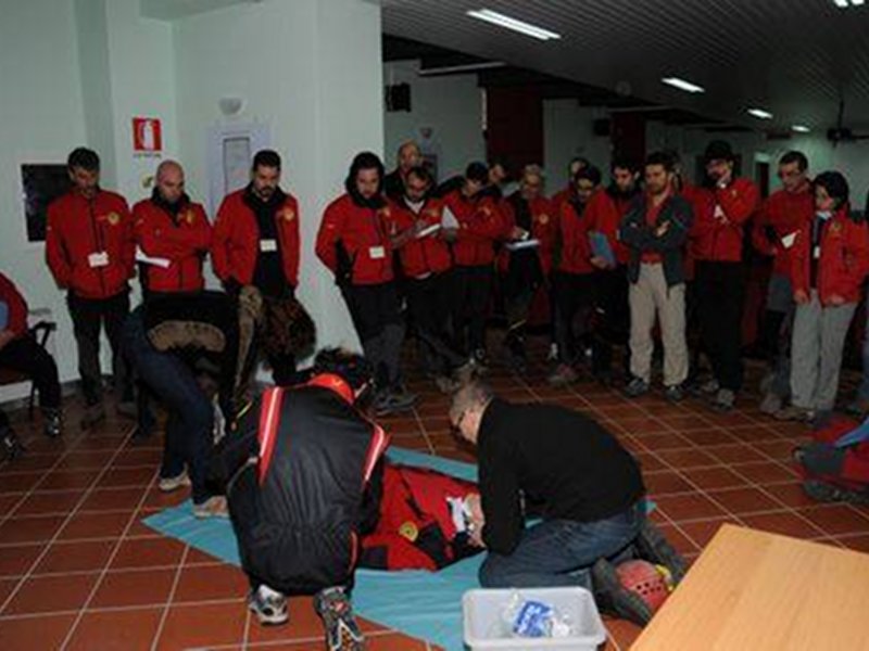 Vermisstenrettungs-Kurs Italienischer Alpenverein 2014