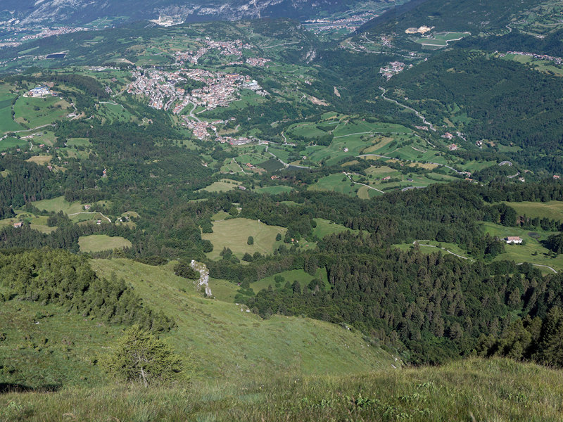 Green trail: Brentonico - Bocca del Creer
