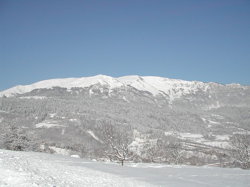 Snow-covered Mount Altissimo