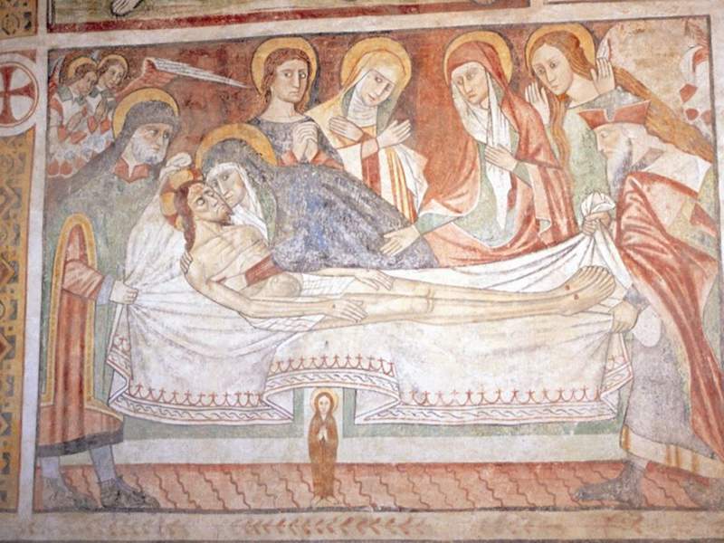  Rezzo - Gli affreschi del Santuario della Madonna Bambina