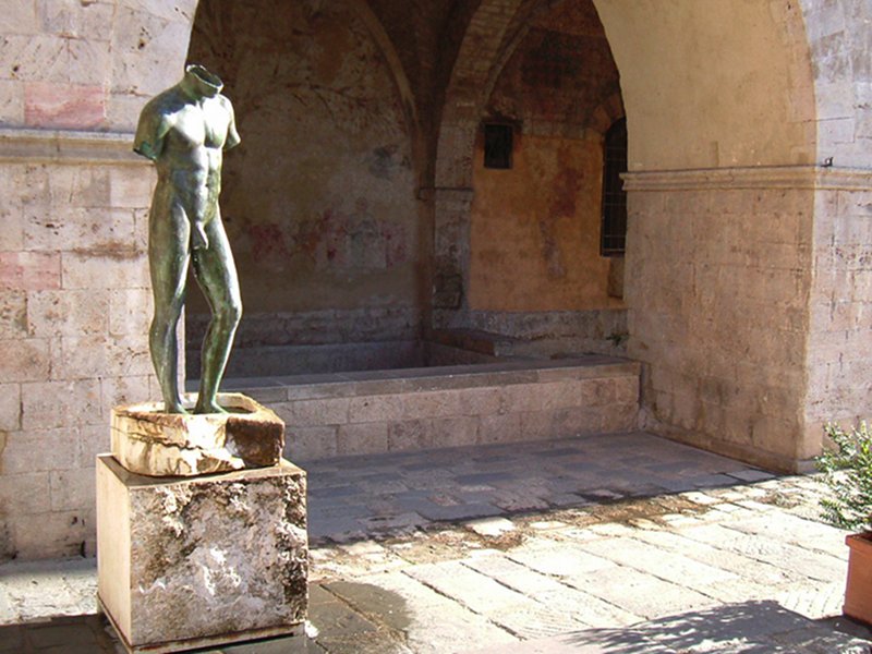 Cryptoporticus, Spring and Palazzo dell