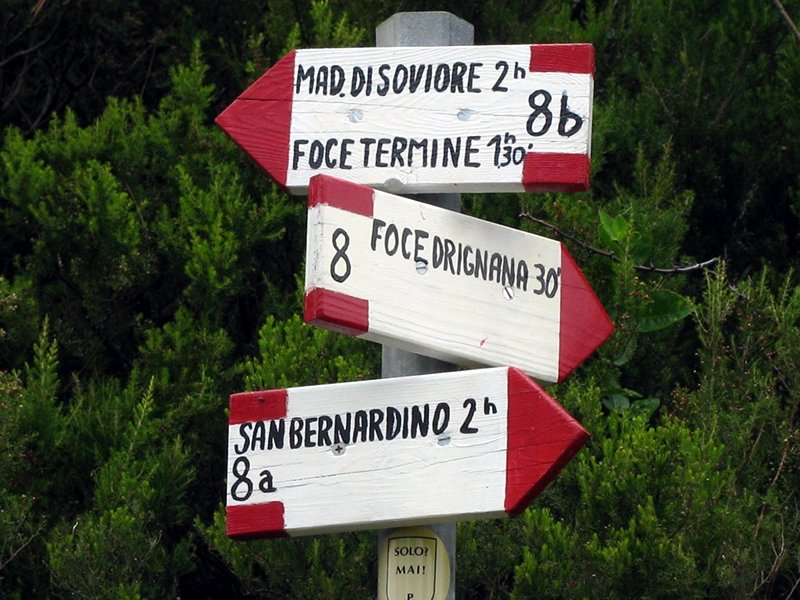 Route 582 (former no. 8B) Reggio - Il Termine