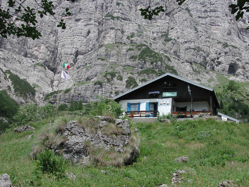 Berghütte 7° Alpini