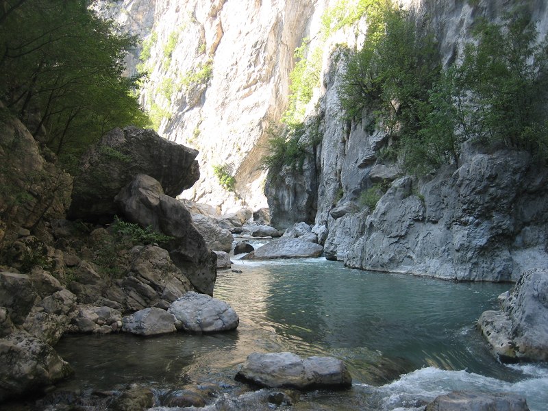 Environment of the Limarò gorge