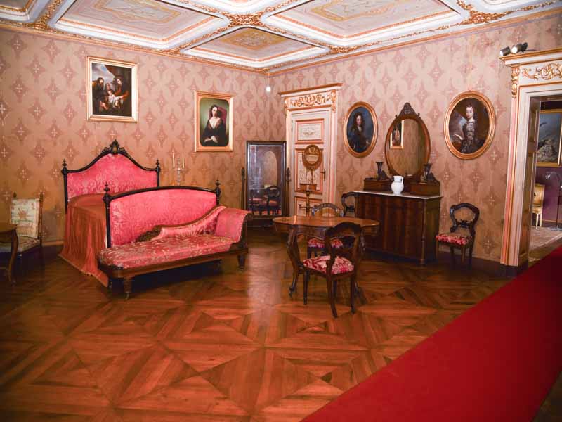 Camera matrimoniale, Castello de La Mandria