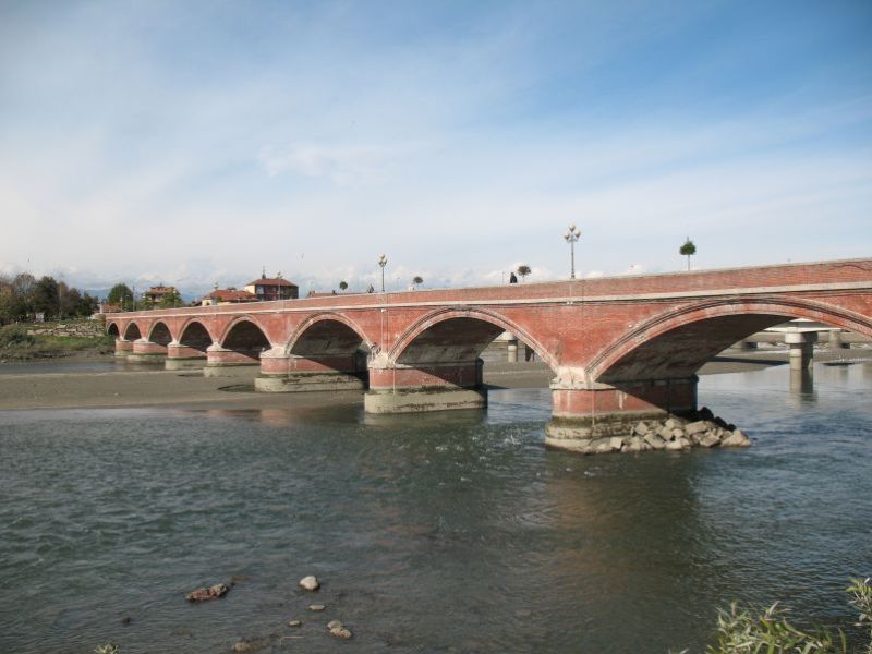 Il ponte vecchio a San Mauro Torinese