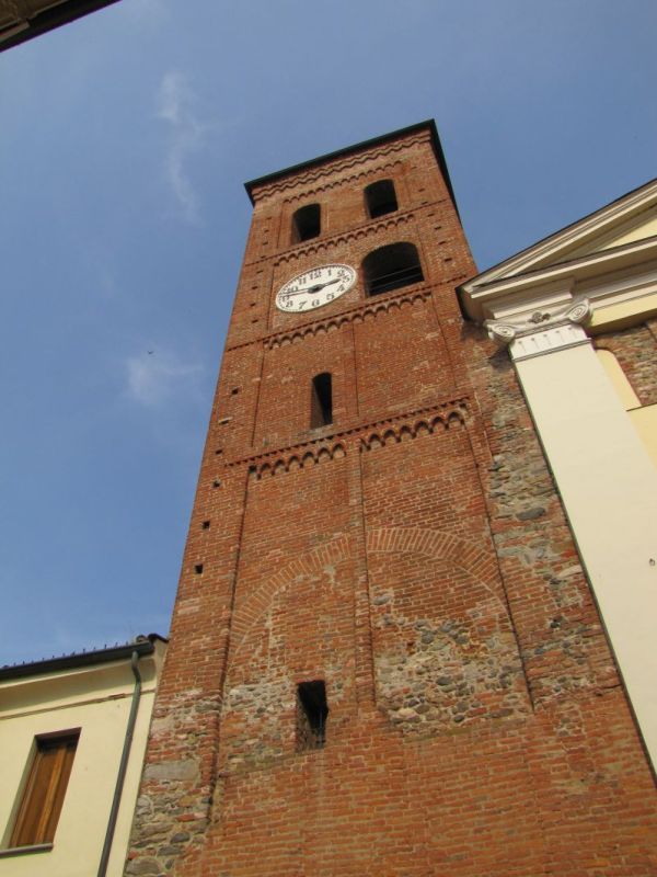 Il campanile dell'Abbazia di Pulcherada