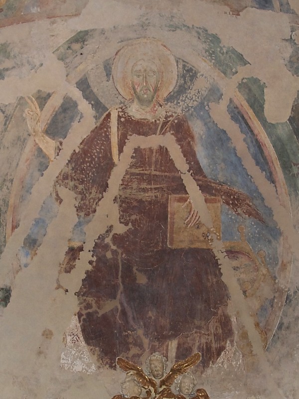 Il Cristo Pantocratore nell'abside di S.Maria di Pulcherada