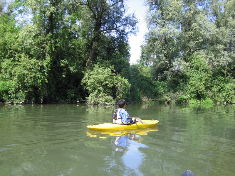 Alla scoperta del parco in canoa