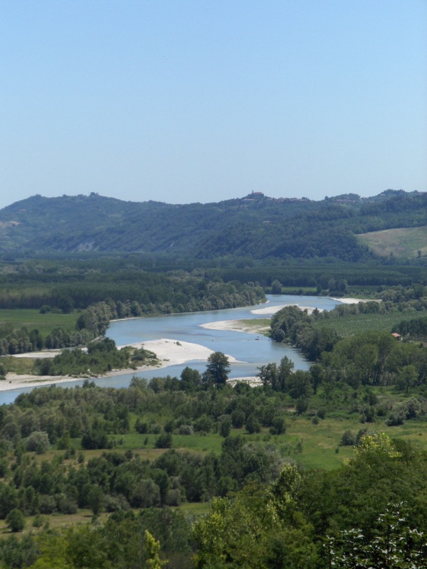Panorama dalla Rocca di Verrua Savoia