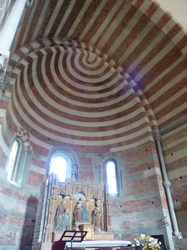 L'abside dell'Abbazia di Vezzolano