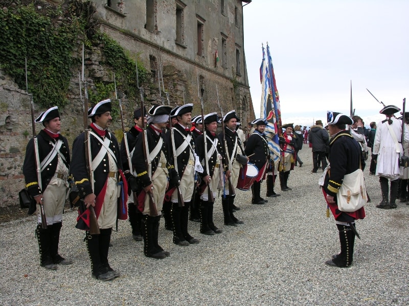 Rievocazione storica nella Fortezza di Verrua Savoia