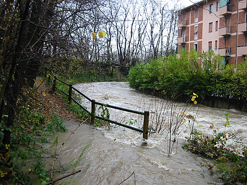 Alluvione del Lura 2002 a Saronno