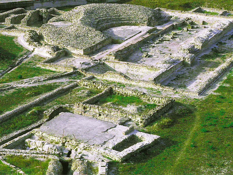 Archäologische Ausgrabungen Montegrotto