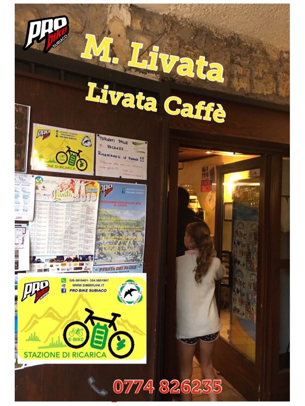 Ricarica E-Bike Livata Caffè