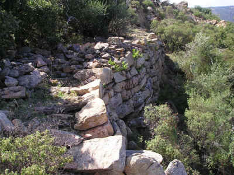 Muraglia ciclopica Monte Prana