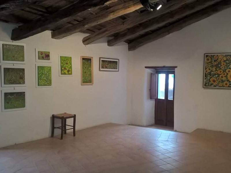 Gavino Capitta Painting Exhibition at CEAS Casa delle Dame - Posada
