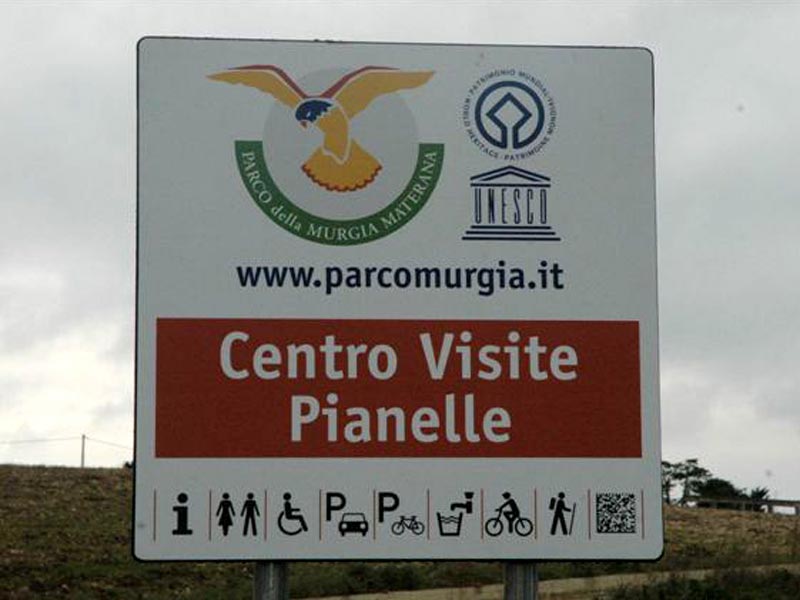 Sign of the Visitor Centre