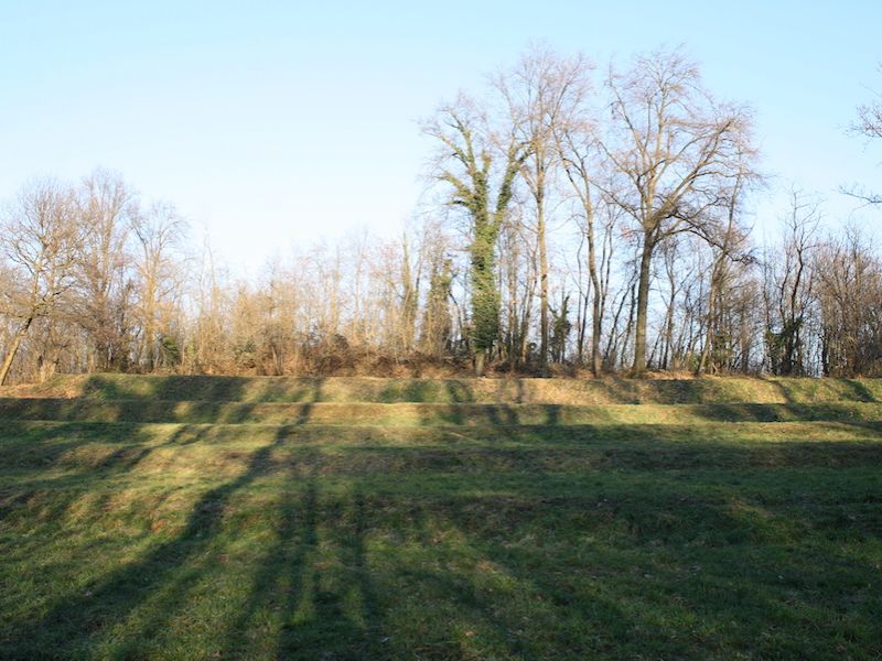 Terracing in Vertemate along the Seveso Valley Path