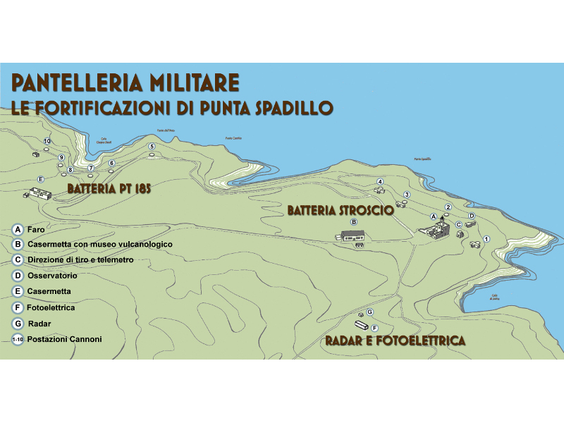 Punta Spadillo Mappa