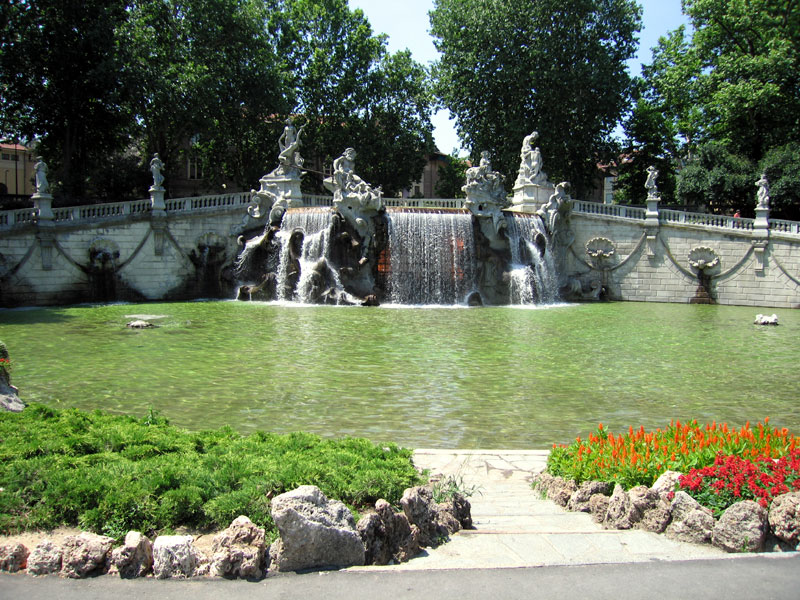 The Fountain of the Months in Turin