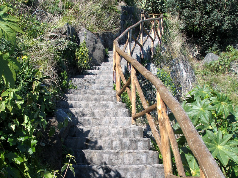 Downhill trail of Via Acqua del Ferro