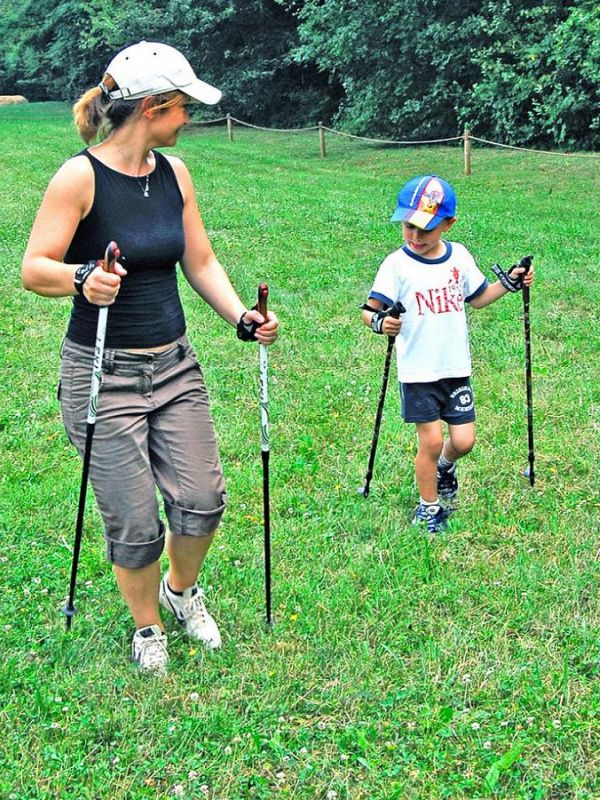 Nordic Walking in the Park
