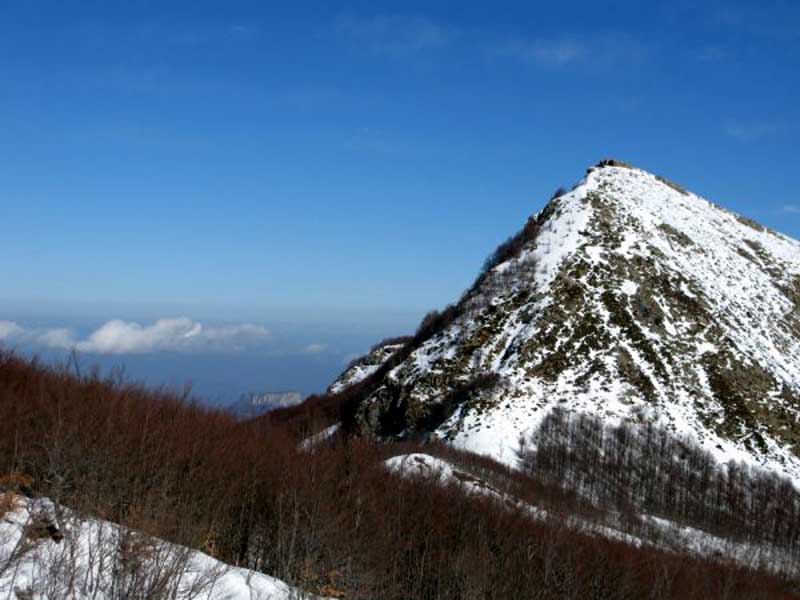 Mt. Cisa in winter