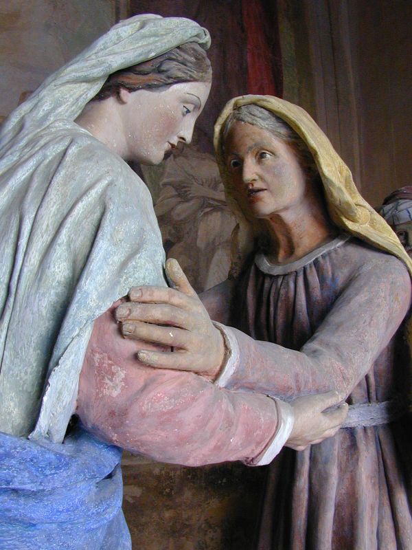 Cappella IX - Visitazione di Maria ad Elisabetta