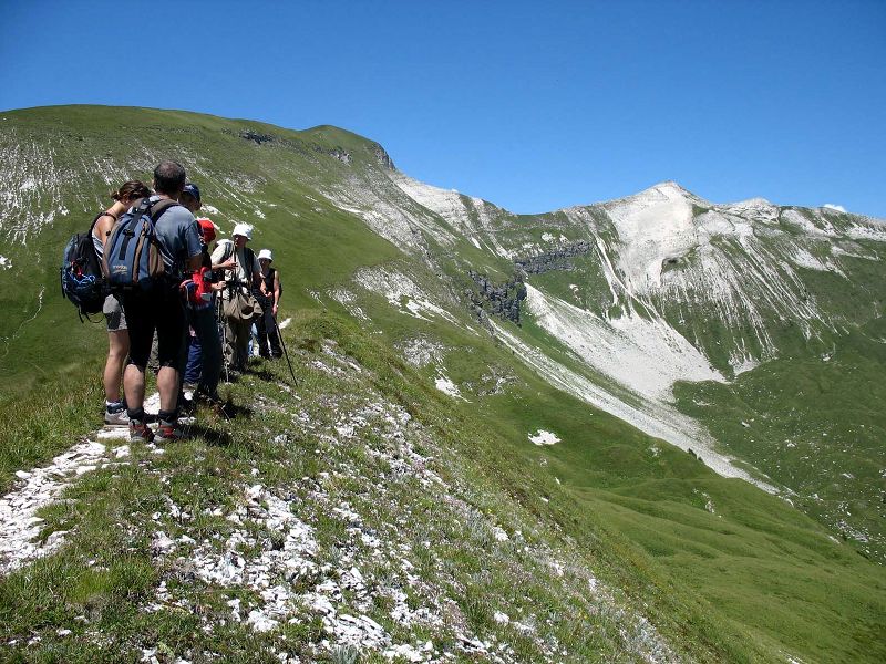 Auteur tours: Busa delle Vette - climbing to Dal Piaz
