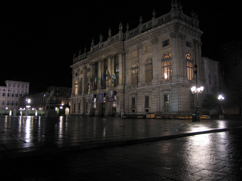 Palazzo Madama at night
