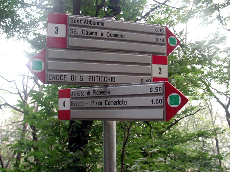 Sentiero 3 - Sant'Eustichio
